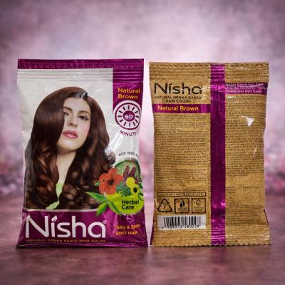 NISHA HENNA BASED NATURAL BROWN HAIR COLOR